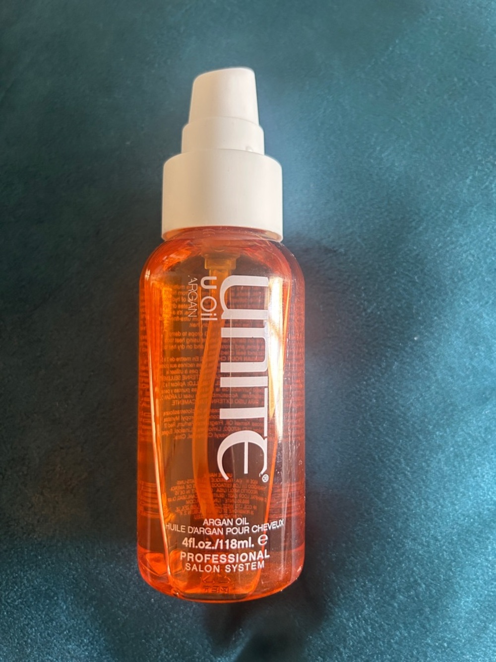 Unite U Oil Argan Oil Hair Serum - Orange